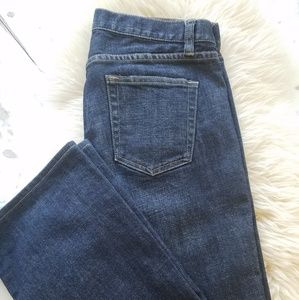 J. Crew dark wash bootcut jeans